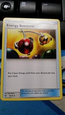  Energy Retrieval  59/73  Uncommon Sun & Moon: Shining Legends 