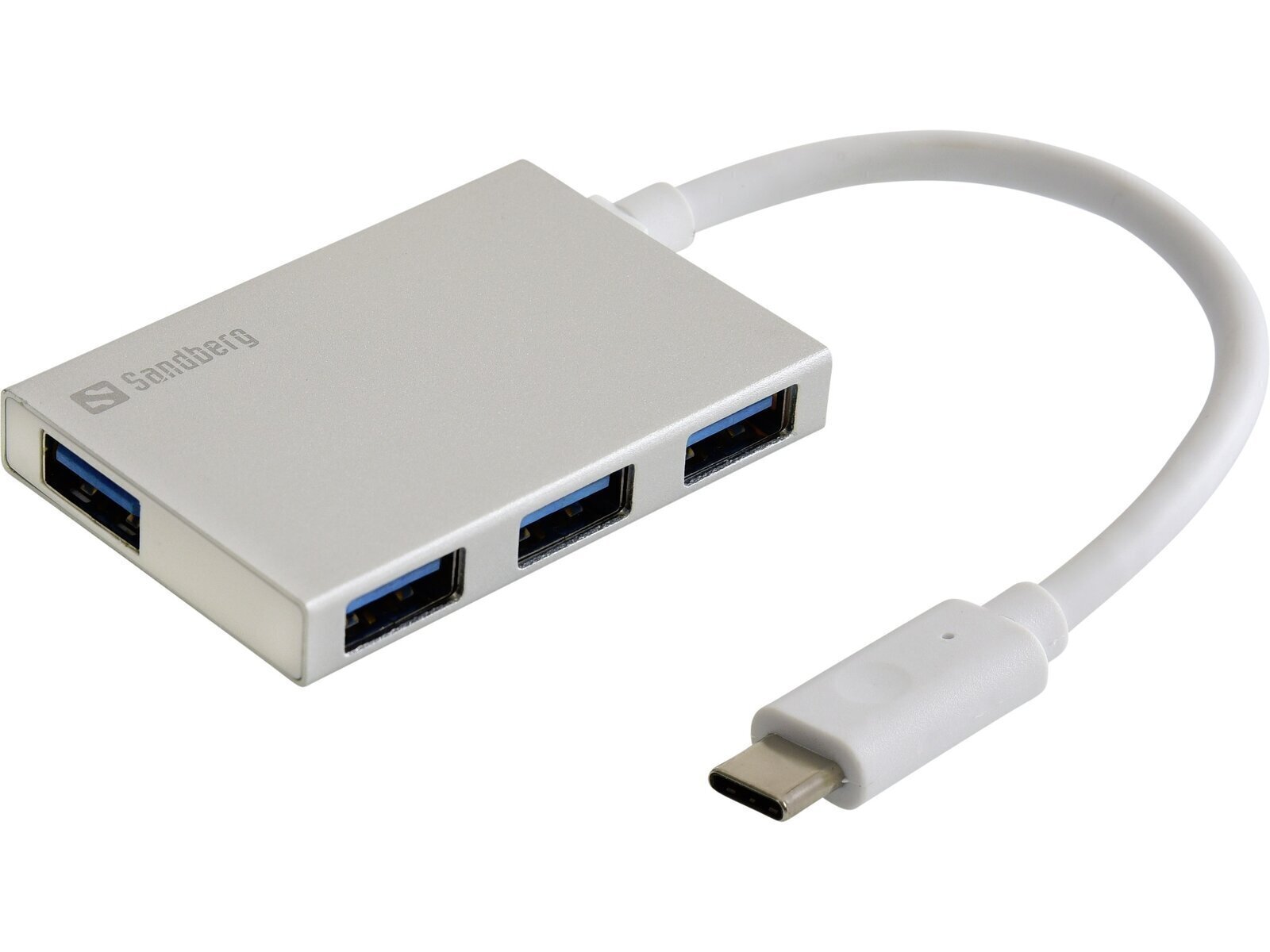 USB-C to 4x USB 3.0 Pocket Hub extra USB-apparaten op uw computer met USB-C poort aan te sluiten - Afbeelding 2