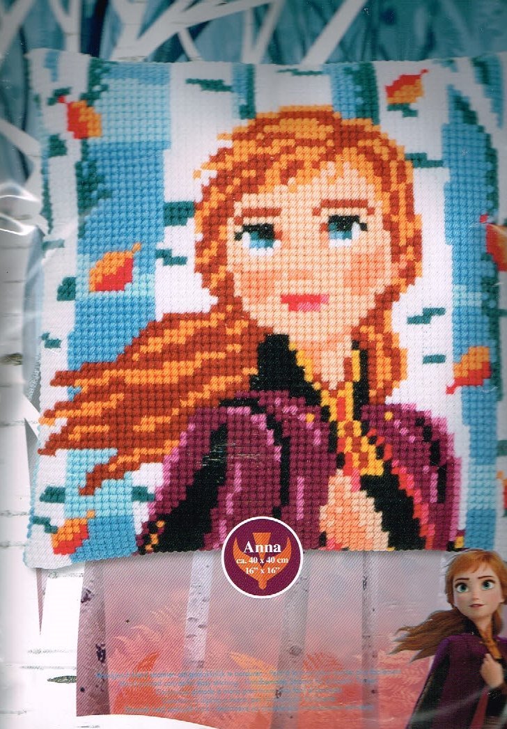 AANBIEDING FROZEN II BORDUURPAKKET KUSSEN, ANNA 762 - nr. 1