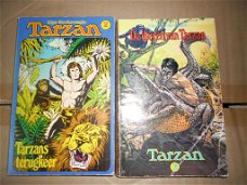 Burroughs Edgar Rice : 2x Tarzan strippockets