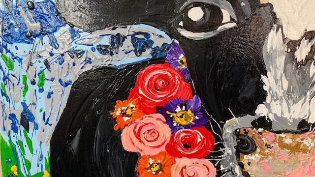 Koe met bloemenkrans - Afbeelding 8