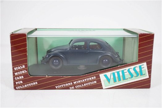 1:43 Vitesse 400.0 Volkswagen 1938 KdF Kever Sedan blauw - 0