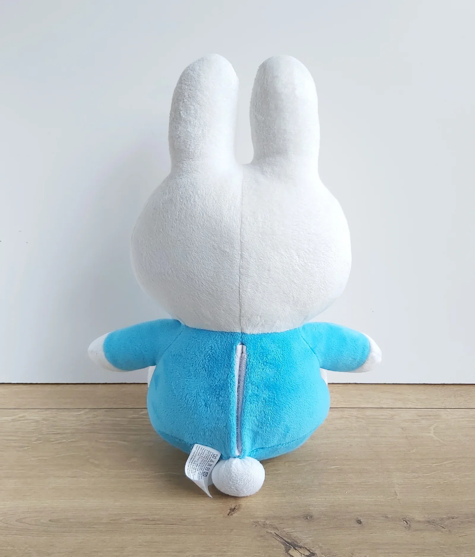 Sprekende blauwe Nijntje knuffel (30 cm) - Afbeelding 3