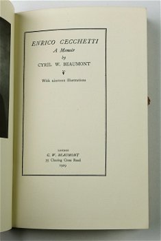 [Ballet] Enrico Cecchetti A Memoir 1929 C.W. Beaumont - 3