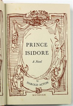 [Jettatore] Prince Isidore A Novel 1950 Acton Topolski (ill) - 2