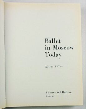 Ballet in Moscow Today 1956 Bellew - Bolshoi Ballet - 1