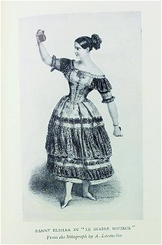 [Ballet] Fanny Elssler (1810-1884) C.W. Beaumont Gesigneerd - 0