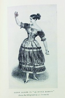 [Ballet] Fanny Elssler (1810-1884) C.W. Beaumont Gesigneerd