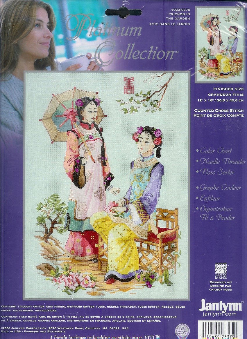 AANBIEDING JANLYNN BORDUURPAKKET, FRIENDS IN THE GARDEN - nr. 1
