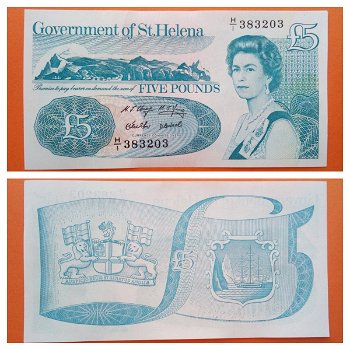 Sint Helena 5 Pounds p-11 1998 UNC - 0