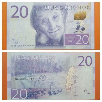 Zweden 20 Kronor 2015 P-69 UNC - 0