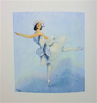 The Russian Ballet 1913 Nr 59 van 100 ex. Gesigneerd R Bull - 3