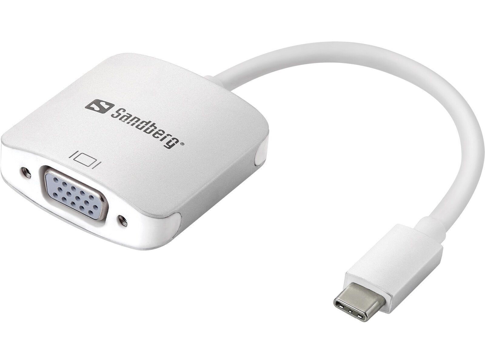 USB-C to VGA Link USB-C-poort aansluiting twee scherm televisie of projector - Afbeelding 2