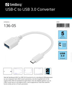USB-C to USB 3.0 Converter