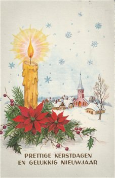 Prettige Kerstdagen en Gelukkig Nieuwjaar 1962 - 0