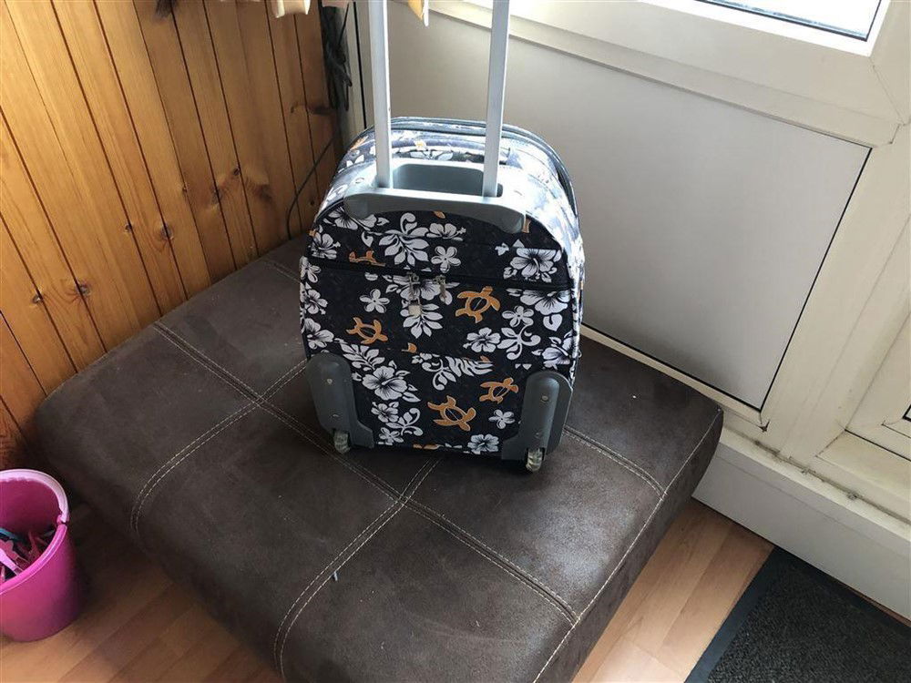 handbagage koffer Bloemen - Afbeelding 2