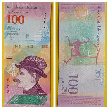 Venezuela 100 Bolivares soberanos 2018 Pick New UNC - 0