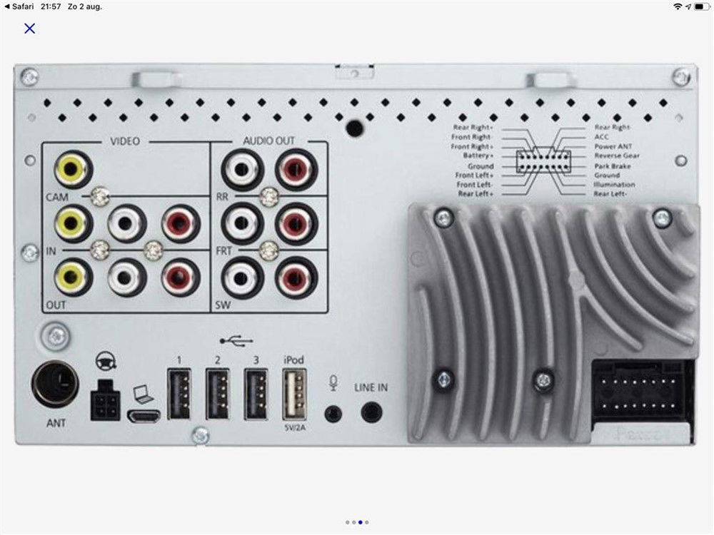 Parrot Asteroid Smart (Radio, Carkit, Multimedia) - Afbeelding 6