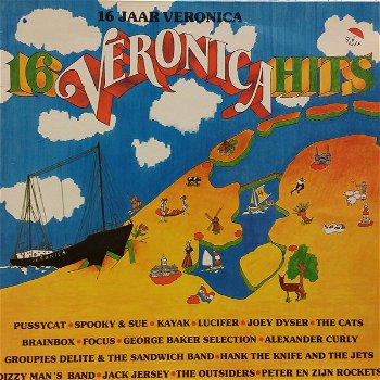 16 jaar Veronica 16 Veronica Hits (LP) - 0