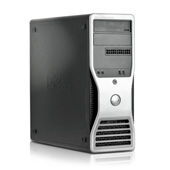 Dell T3500 Workstation W3550 3.0GHz 8GB DDR3, 128GB SSD + 1TB SATA/DVDRW Quadro 2000 Win 10 Pro - 0