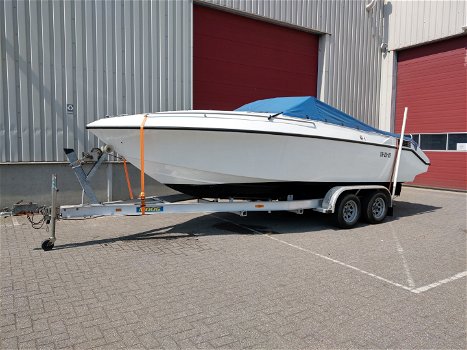 Zeer nette speedboot Wellcraft , model 222 XL ELITE + trailer - 1