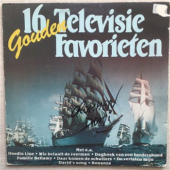 The Eddy Starr Orchestra / The Studio London Orchestra ‎– 16 Gouden Televisie Favorieten (LP) - 0