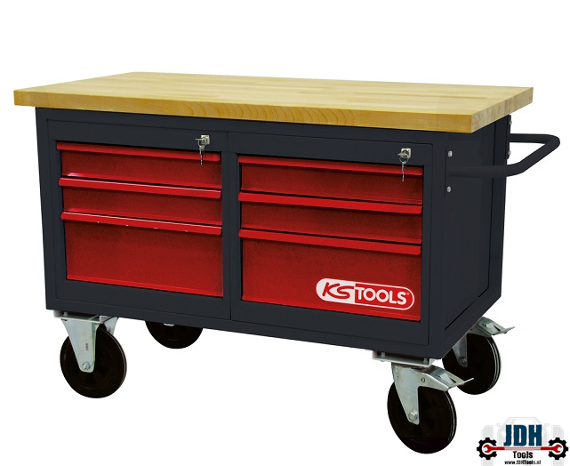Verrijdbare werkbank met 6 schuifladen 865.0011 - nr. 1