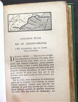 [Luchtvaart] 4 boeken c. 1928-50 o.a. Notre Tour de la Terre - 5