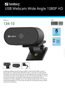 USB Webcam Wide Angle 1080P HD full HD 1080p-resolutie camera met speciale 120 graden lens