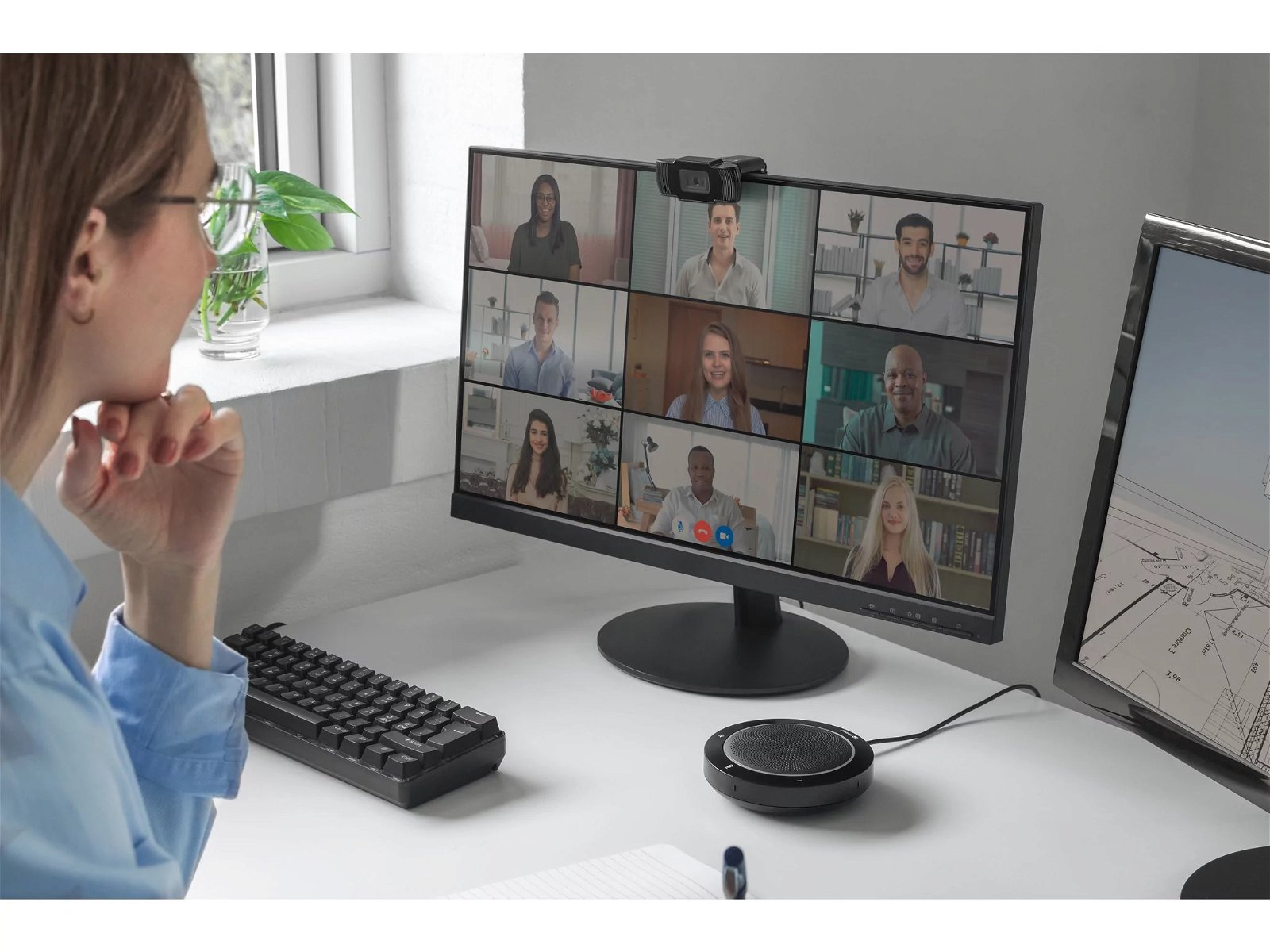 USB Webcam 480P Saver met camera en microfoon voor laptop - Afbeelding 5