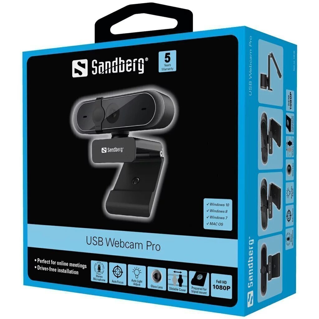 USB Webcam Pro full HD 1080p-resolutie - Afbeelding 7
