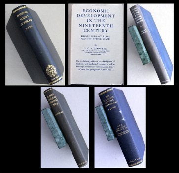 [Economie] 5 boeken o.a. Economic Development 19th Century - 0