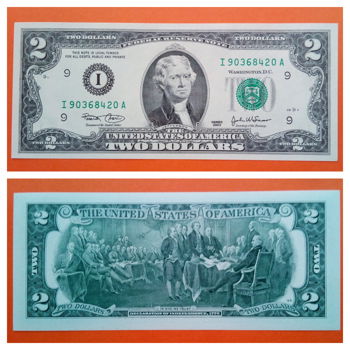 USA 2 Dollar 2003 Minneapolis P 516 UNC SN I90368420A - 0