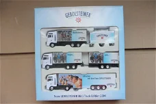 1:87 promo set Gerolsteiner 3 MAN trucks 2004