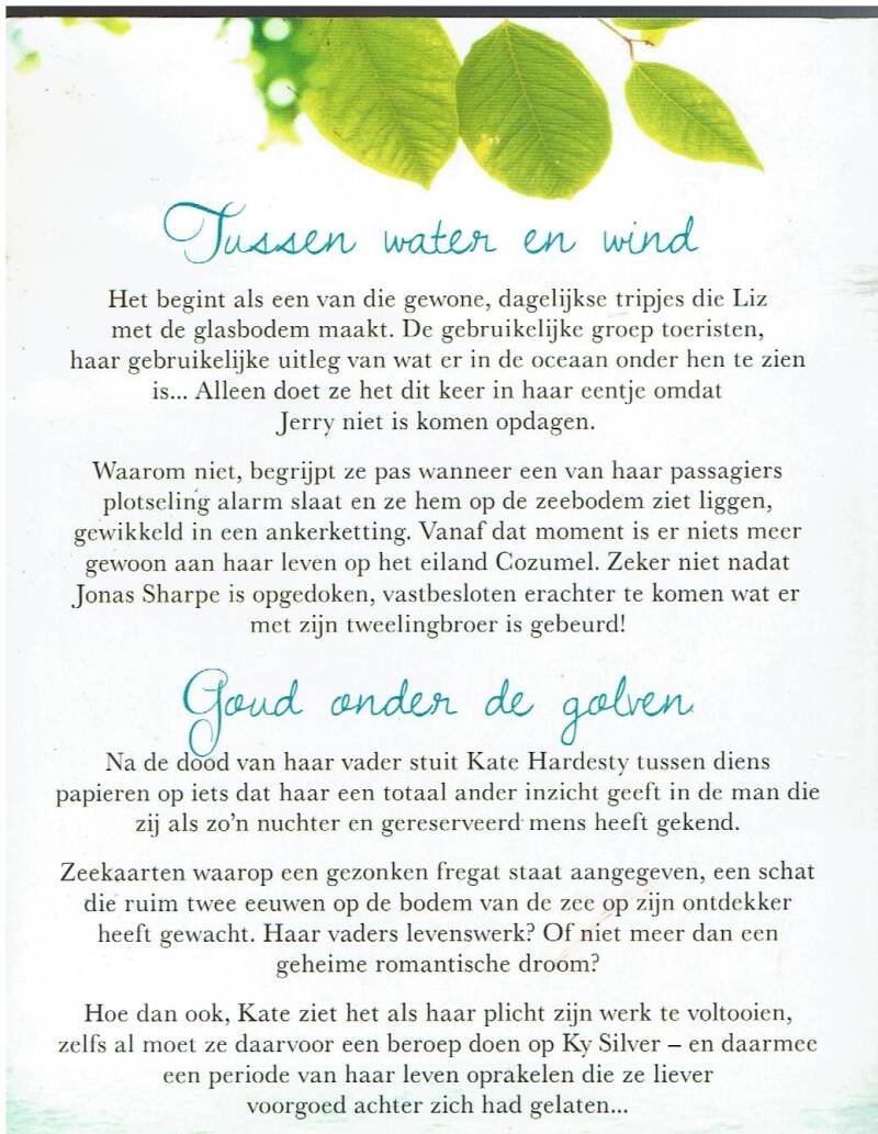Nora Roberts = Verhalen van de zee - 2 boeken in 1 band - paperback - Afbeelding 2