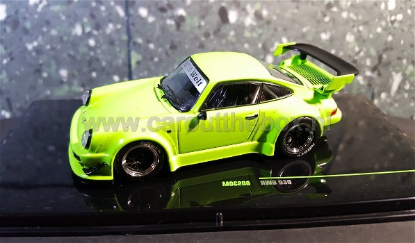 Porsche 911 RWB (930) groen 1:43 Ixo - 0