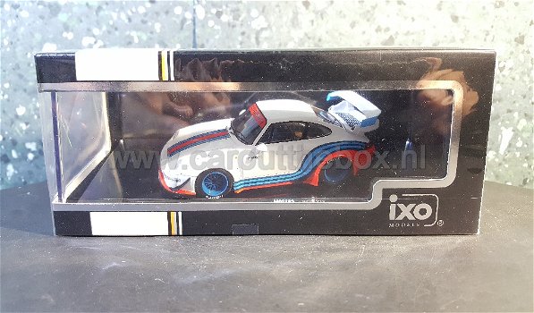 Porsche 911 RWB (993) Martini wit 1:43 Ixo - 3