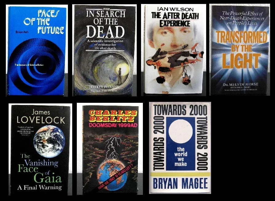 Bijna-doodervaringen Sciencefiction etc. Zeven (7) Boeken - nr. 1