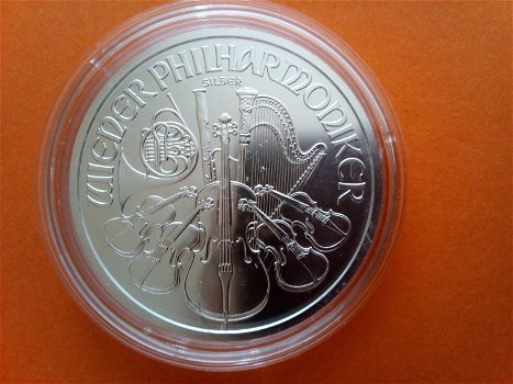 Wiener Philharmoniker 1 1/2 euro 1 oz zilver 2011 - 0