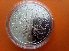 Wiener Philharmoniker 1 1/2 euro 1 oz  zilver 2011