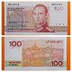 Luxembourg 100 Francs P 58 b (1986-1993) UNC - 0 - Thumbnail