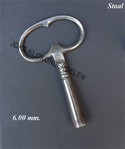 = Klok sleutel = Ø 6.00 mm. =42779