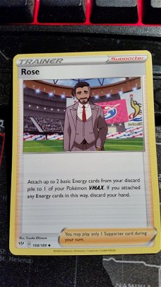  Rose  168/189  Uncommon Sword & Shield: Darkness Ablaze