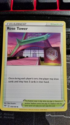  Rose Tower  169/189  Uncommon Sword & Shield: Darkness Ablaze