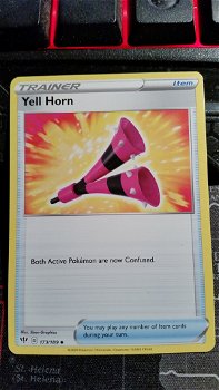 Yell Horn 173/189 Uncommon Sword & Shield: Darkness Ablaze - 0