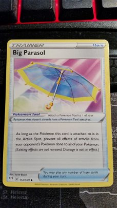  Big Parasol  157/189  Uncommon Sword & Shield: Darkness Ablaze
