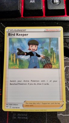  Bird Keeper  159/189  Uncommon Sword & Shield: Darkness Ablaze