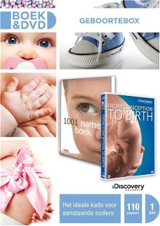 Geboortebox ( Boek en DVD) Discovery Channel : From Conception To Birth  Nieuw/Gesealed  