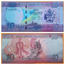 Solomon Islands 10 Dollars p-33 2017 UNC