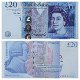 England 20 Pounds P392c Sign V Cleland UNC S/N JK20599221 - 0 - Thumbnail